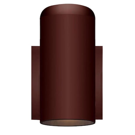 Estallar 6.88 x 4.5 x 4.63 in. 1-Light Architectural Bronze Cylinder Wall Sconce ES3093003